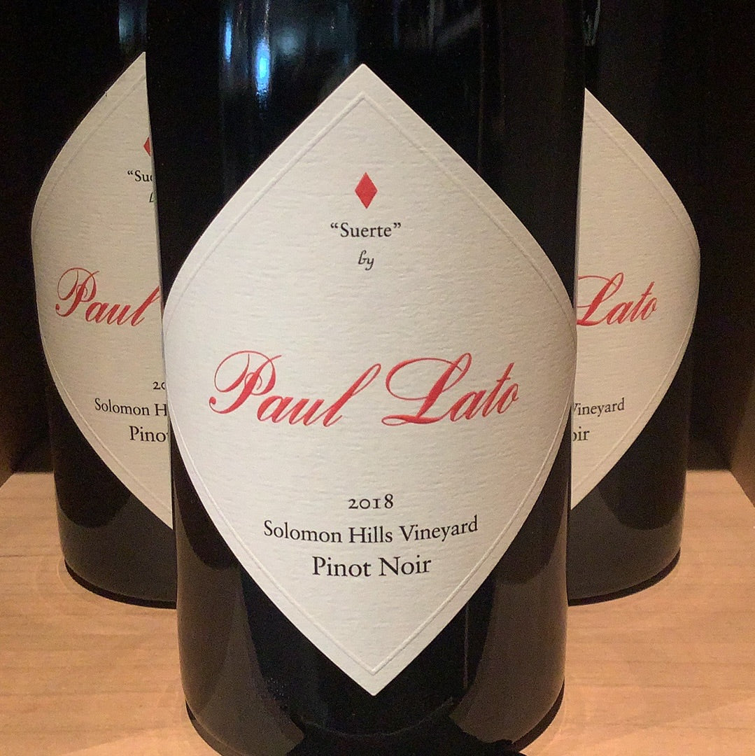 '21 Paul Lato Suerte Pinot Noir