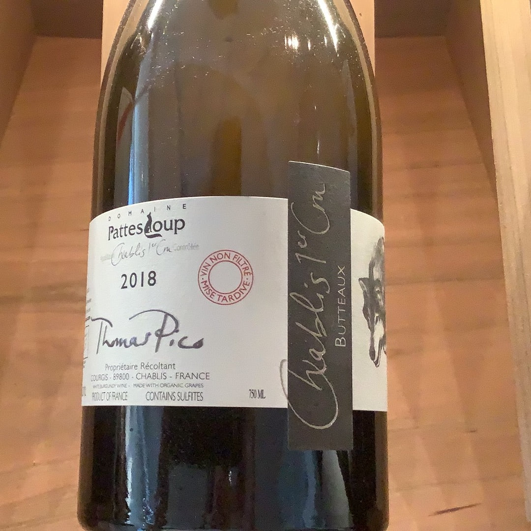 2020 Pattes Loup Chablis 1er Butteaux