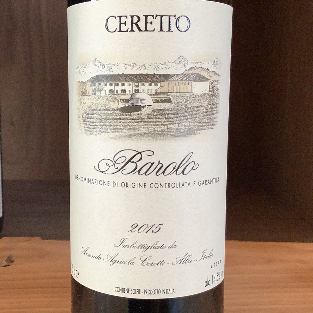 2015 Ceretto Barolo