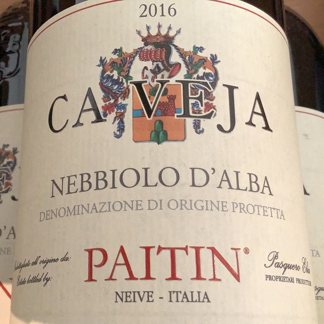 16/18 Paitin Nebbiolo d'Alba Ca Veja