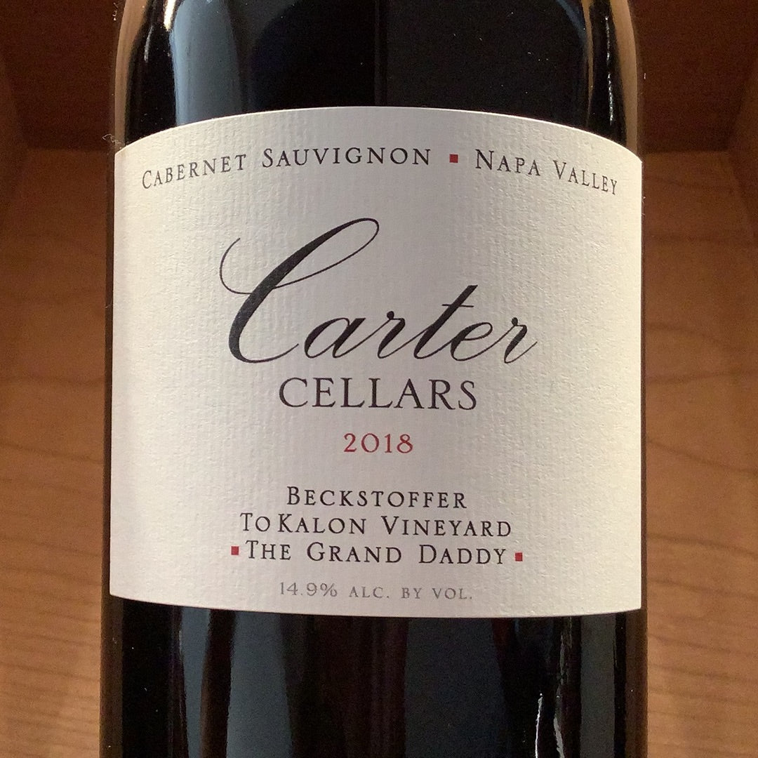 Carter Cellars To Kalon Grand Daddy 2018