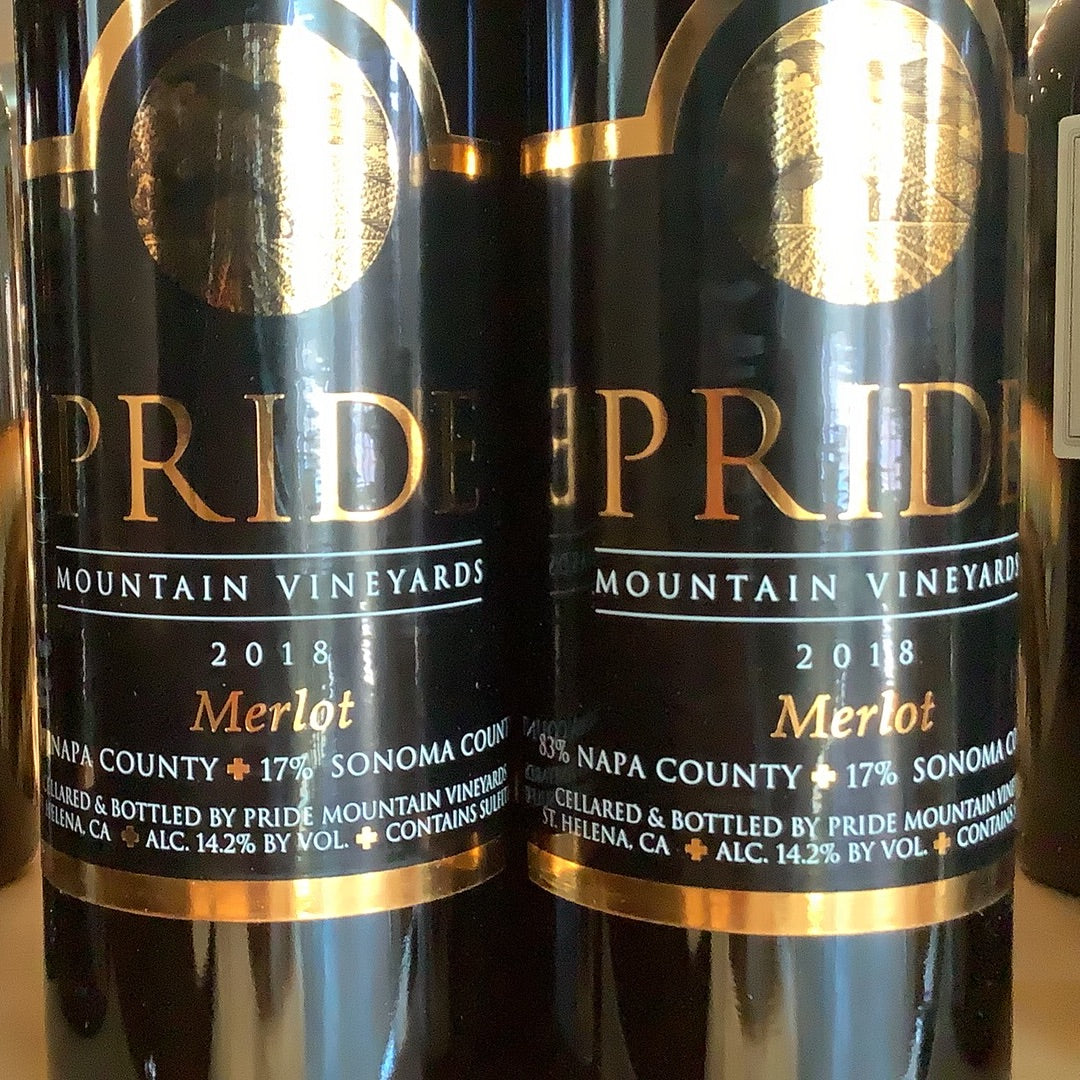 19 Pride Mountain Merlot 375ml