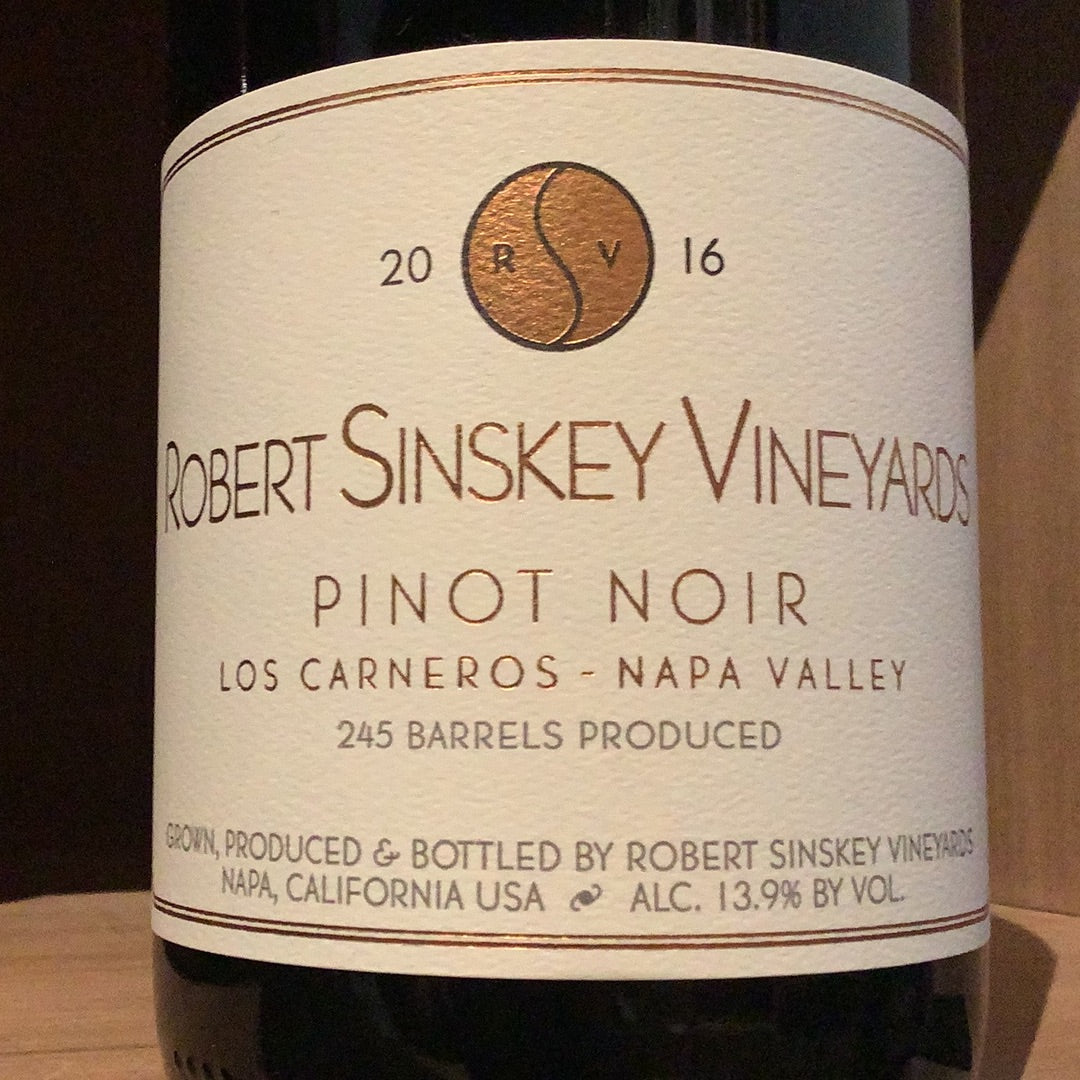 2018 Sinskey Pinot Noir