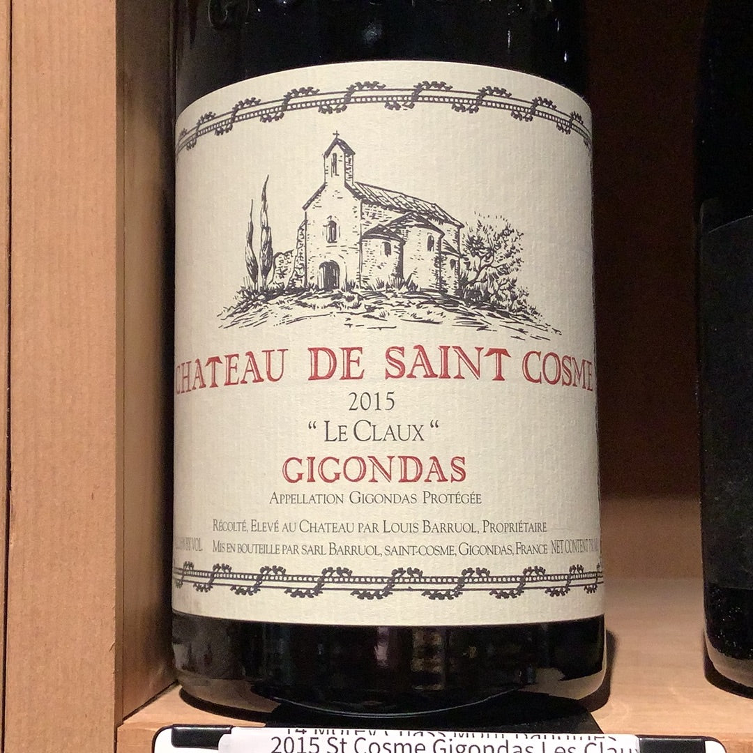 2015 St Cosme Gigondas Les Claux