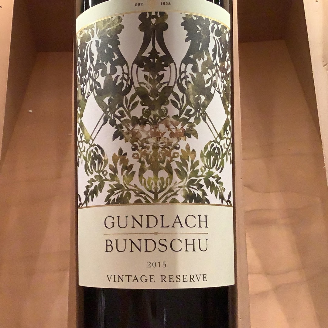 2015 Gundlach Bun Vintage Reserve