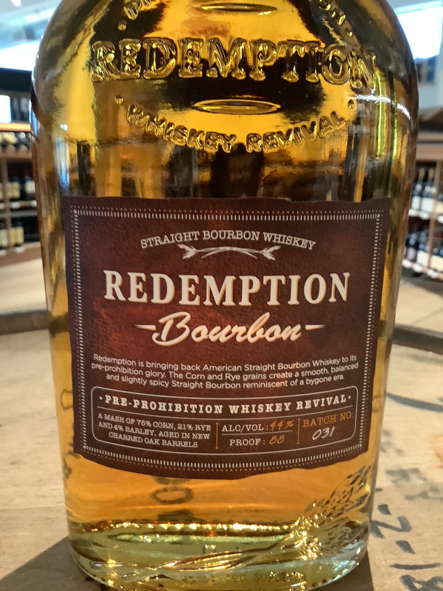 Redemption Bourbon