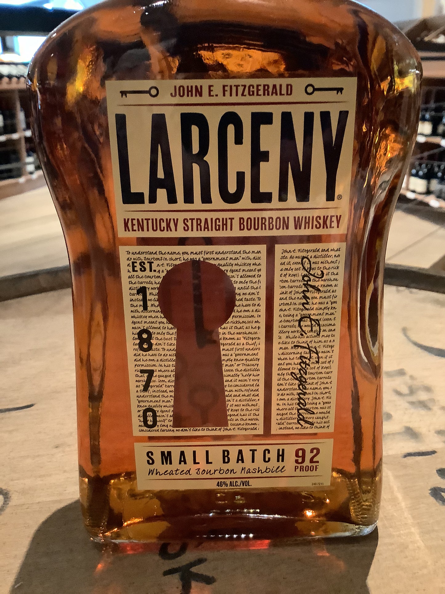 Larceny Bourbon