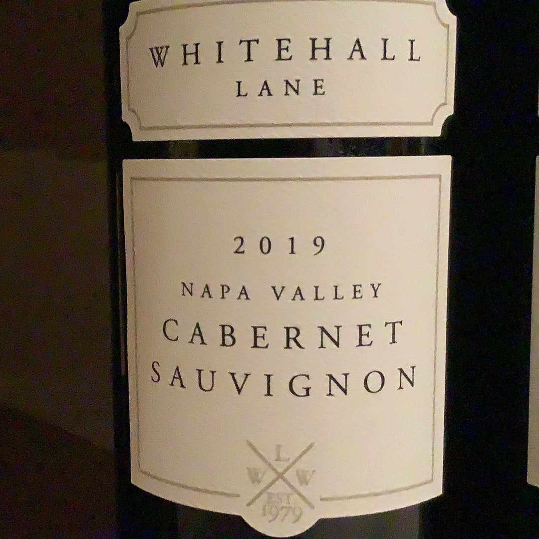 '21 Whitehall Lane Napa Cabernet