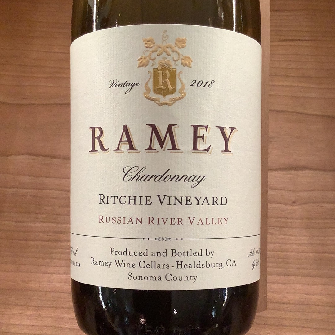2018 Ramey Chardonnay Ritchie (98WE)