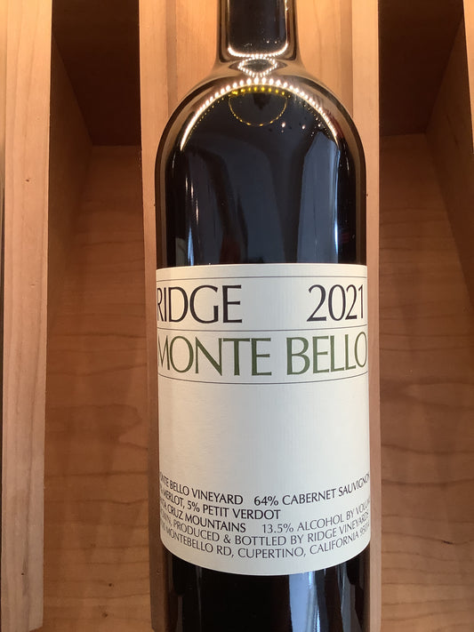 '21 Ridge Monte Bello 750ml