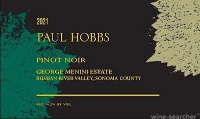 2021 Paul Hobbs George Menini PN 750ml
