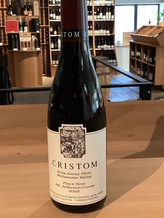 '22 Cristom PN MT Jefferson 375ml