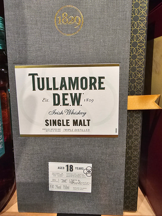 Tullamore Dew 18yr Irish Whiskey