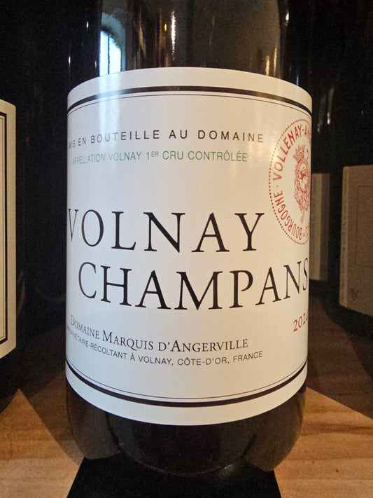 '24 Marquis d'Angerville Volnay 1er Champans