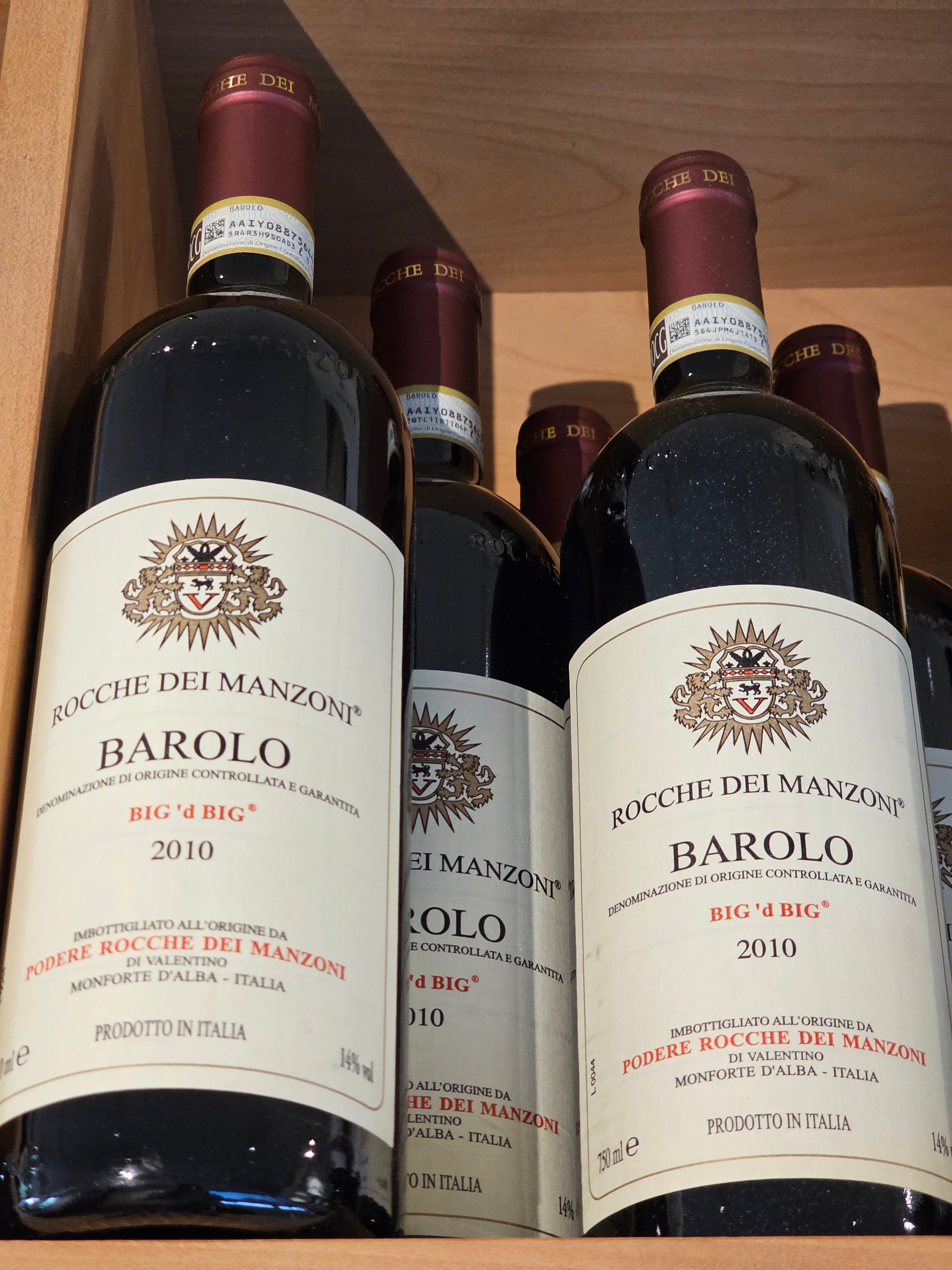 2010 Rocche Manzoni Barolo Big d' Big – Clayton Winehouse