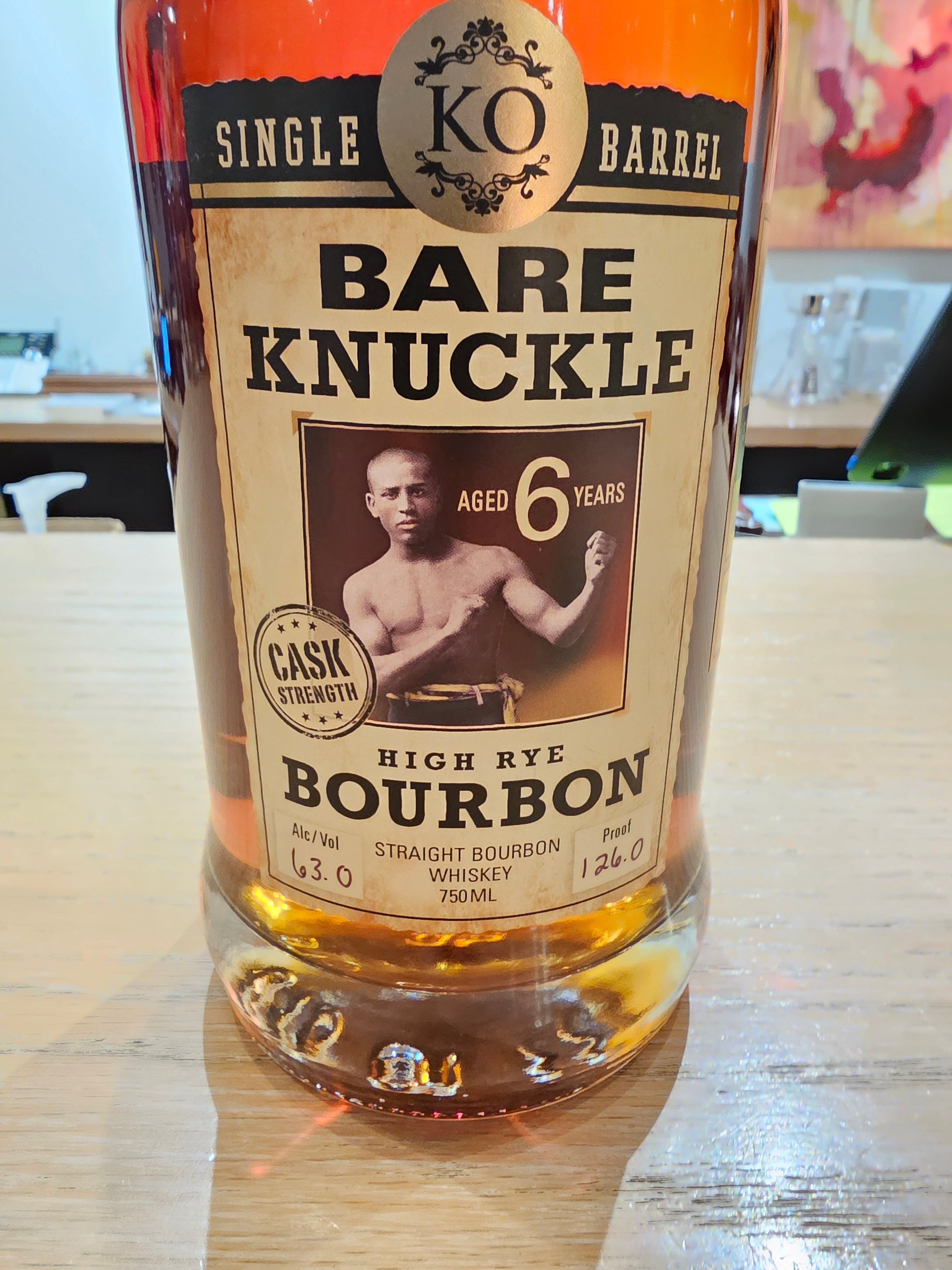 CWH/KO Bare Knuckle Bourbon Store Pick Clayton Winehouse