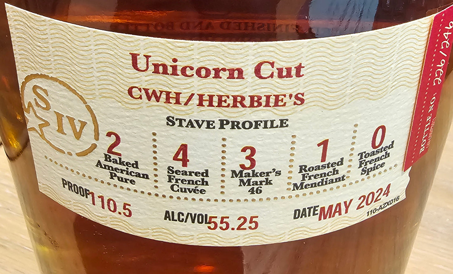 CWH Maker's Mark "Unicorn Cut" Private Select