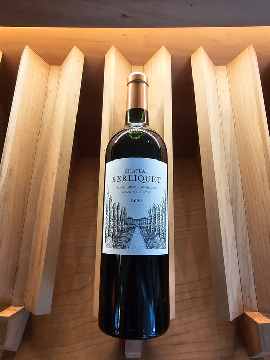 '22 Chateau Berliquet St. Emilion (96JD,95WA,95TWI)