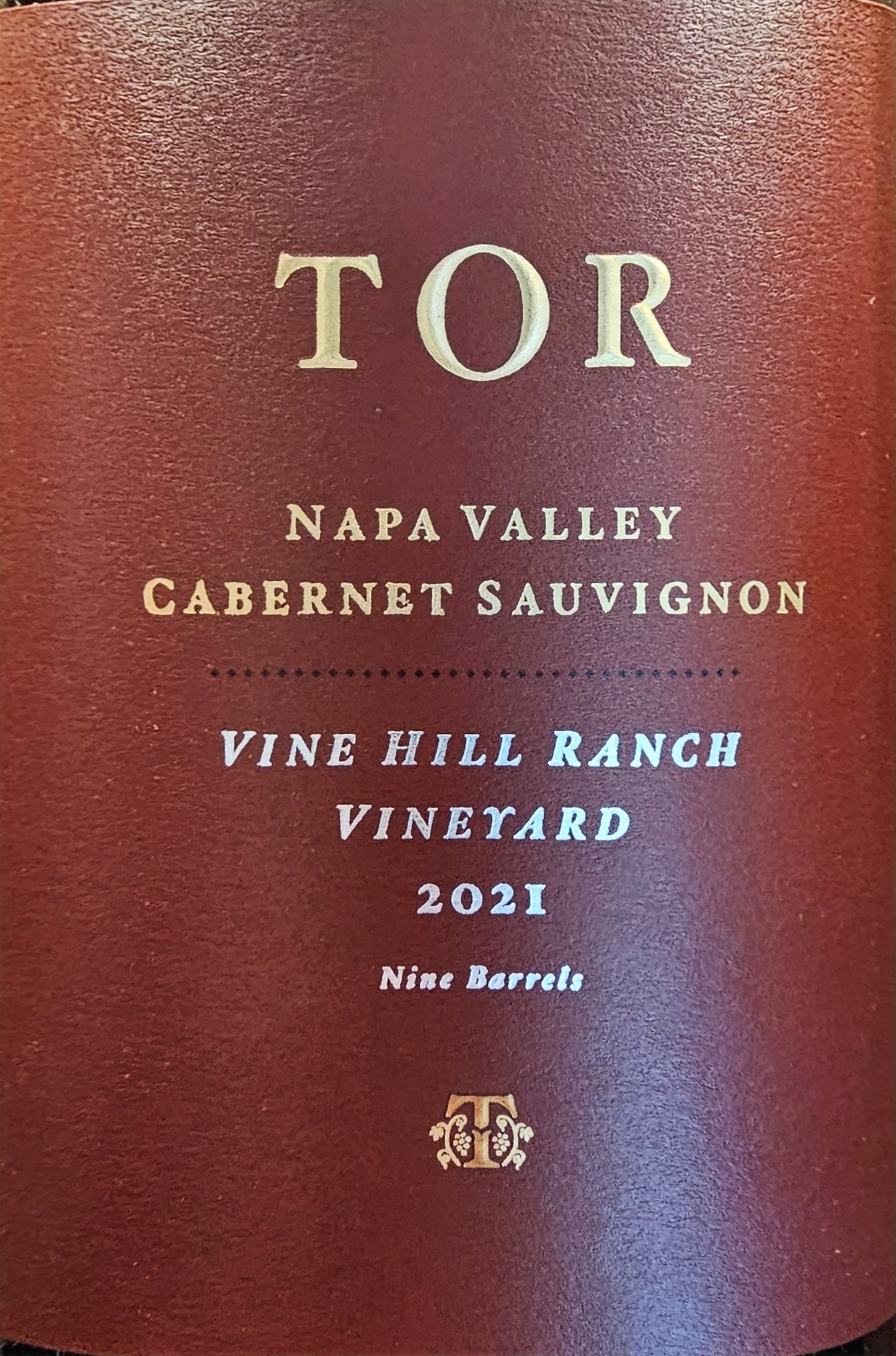 2021 Tor Vine Hill Ranch