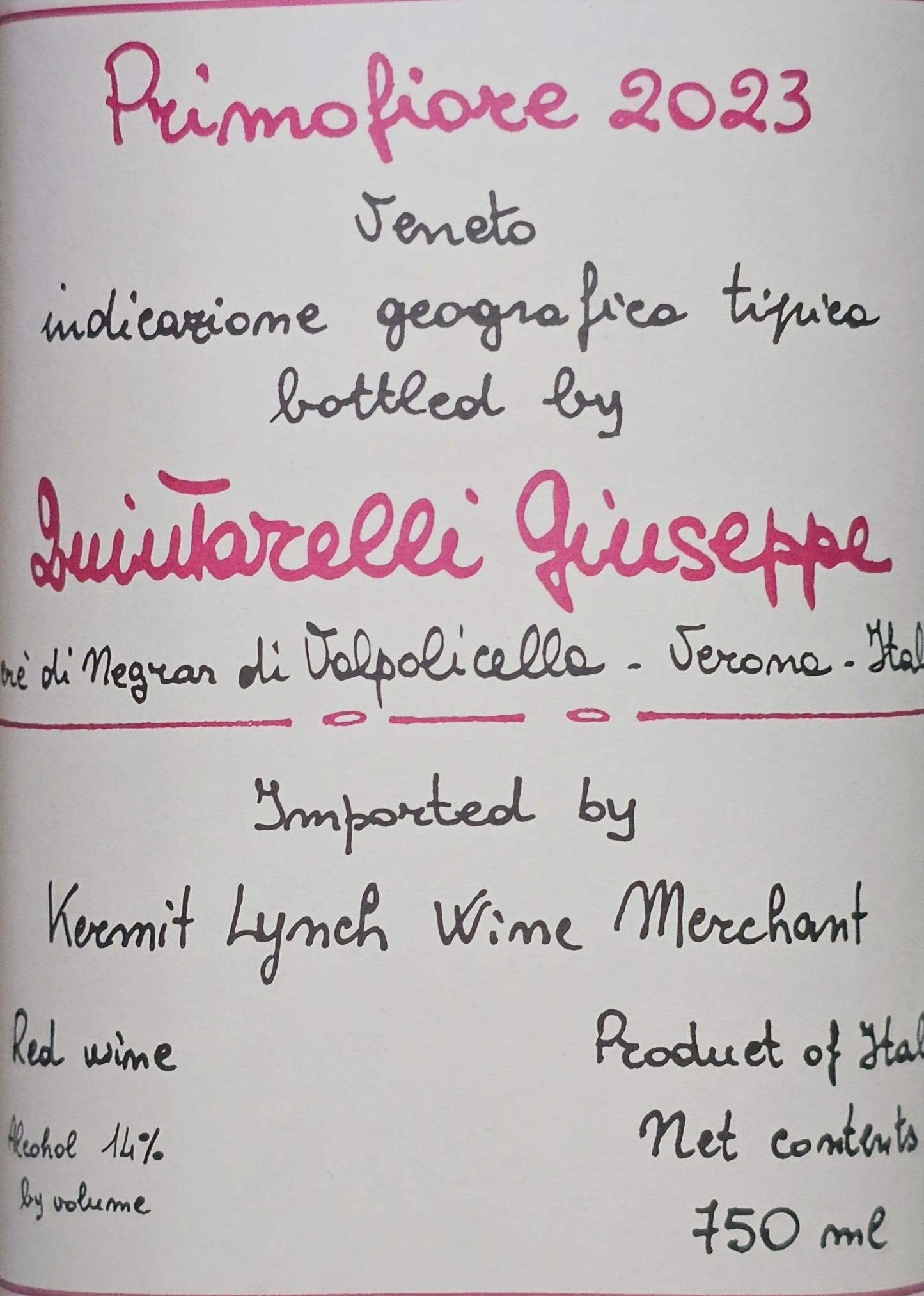 2023 Quintarelli Primofiore