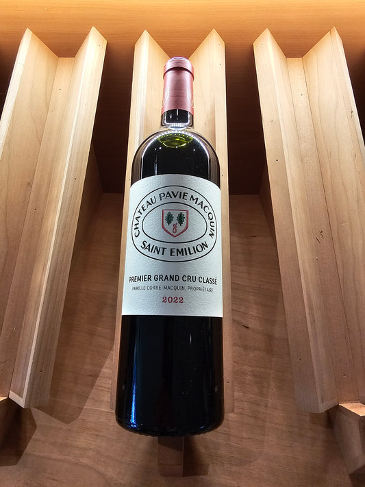 '22 Chateau Pavie Macquin St. Emilion (98+JD,98JA,97V,95WA)