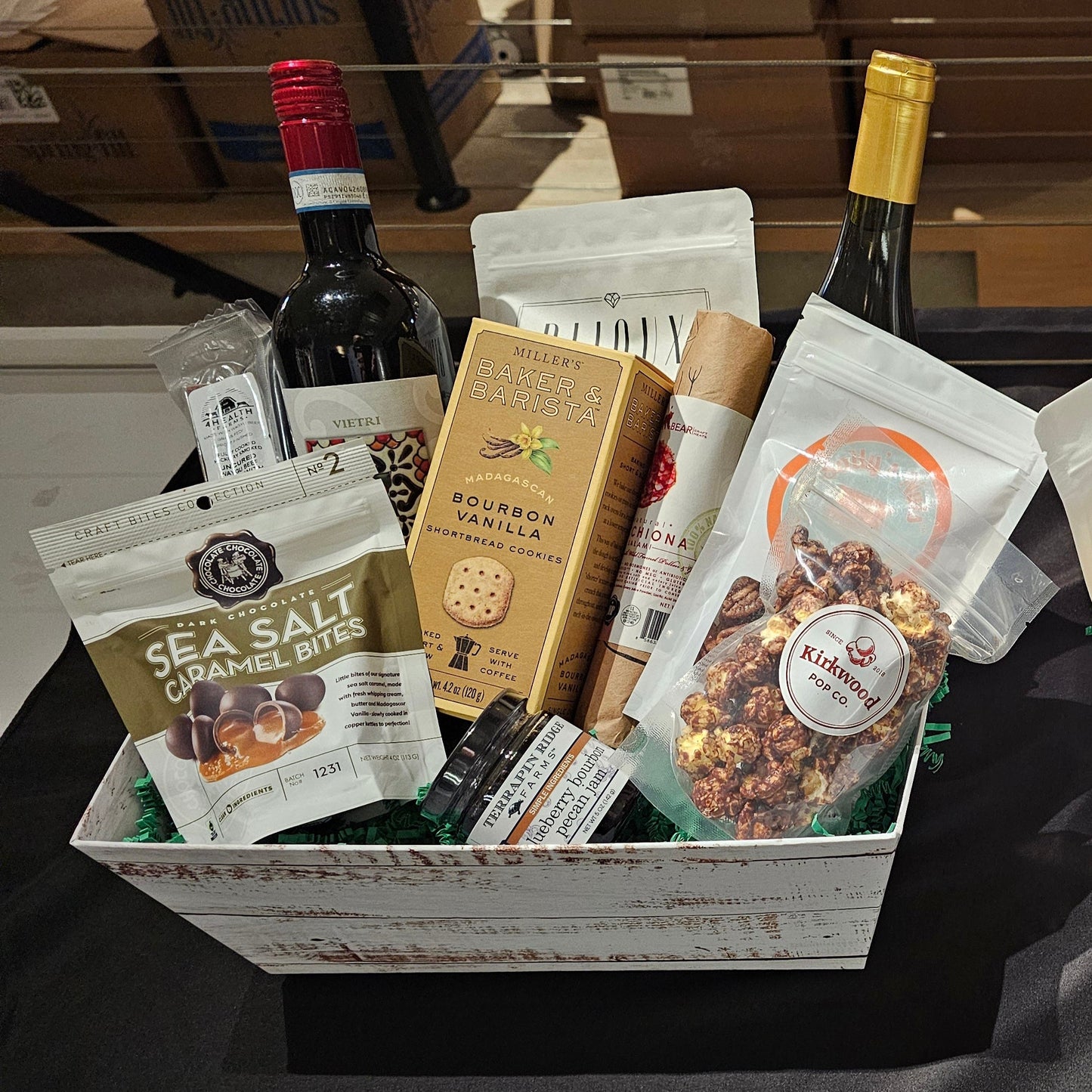 Wine & Cheese Baskets