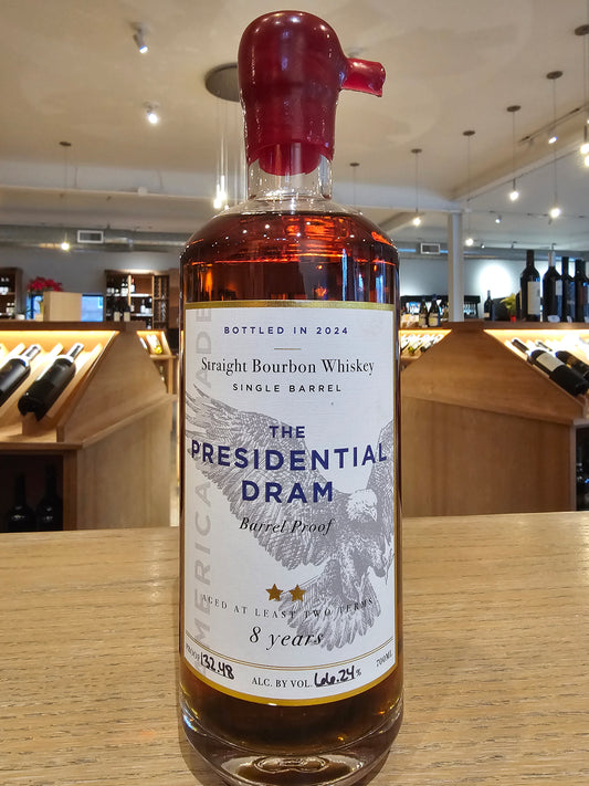 CWH Presidential Dram 10yr Single Brl Bourbon