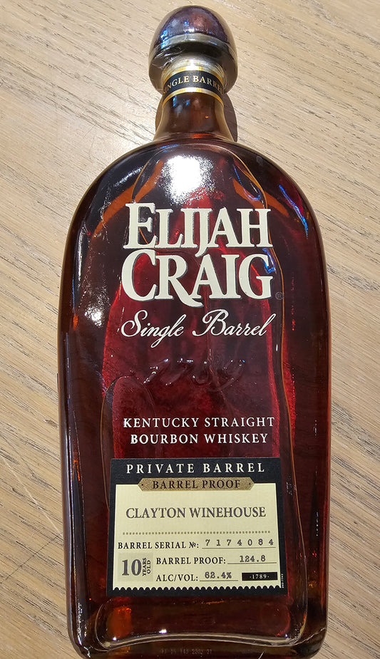 CWH Elijah Craig 10yr BP Bourbon