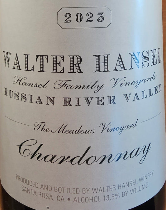 '23 Walter Hansel Chardonnay Meadows