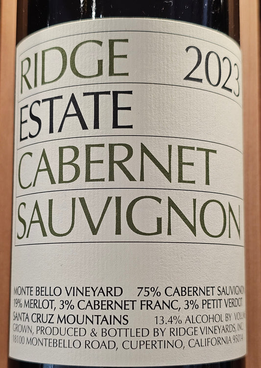 2023 Ridge Estate Cab Sauv