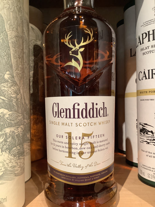 Glenfiddich 15yr Solera Liter