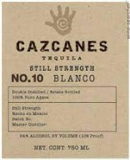 Cazcanes No. 10 Still Str Blanco