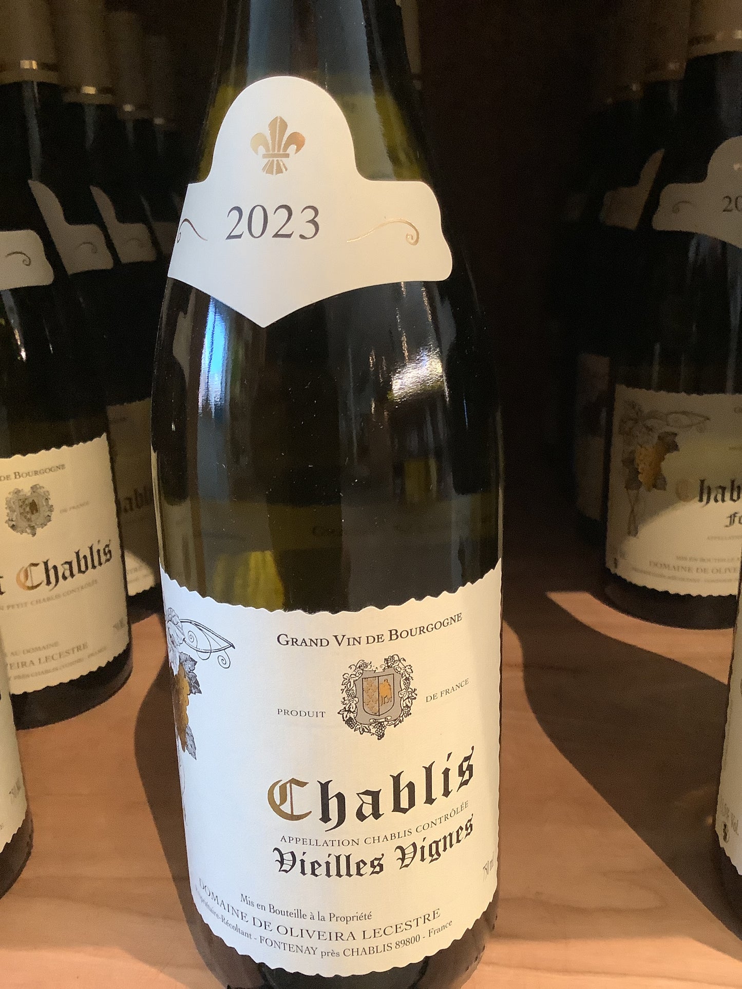 '23 De Oliveira Lecestre Chablis VV