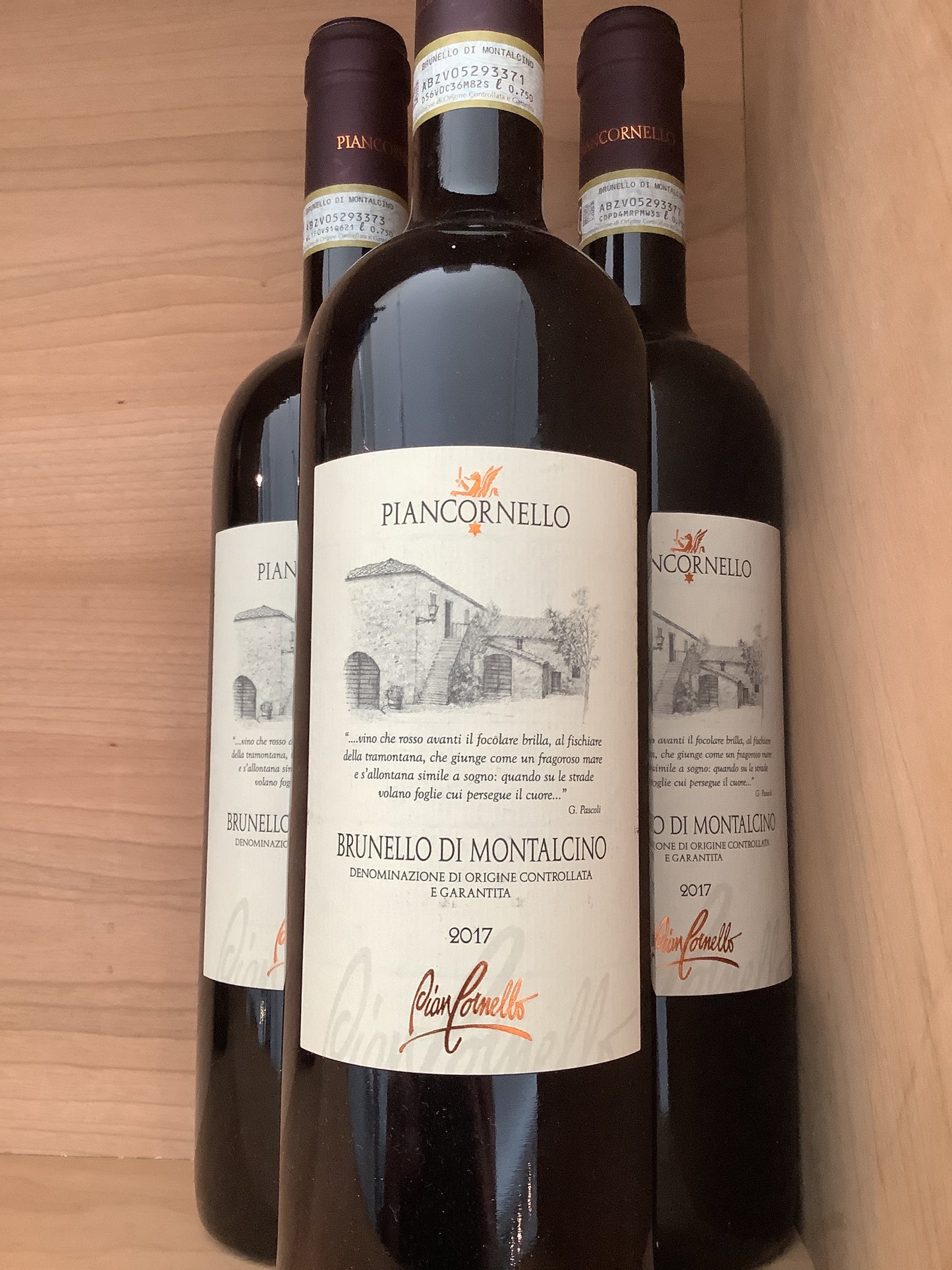 2017 Piancornello Brunello di Mont