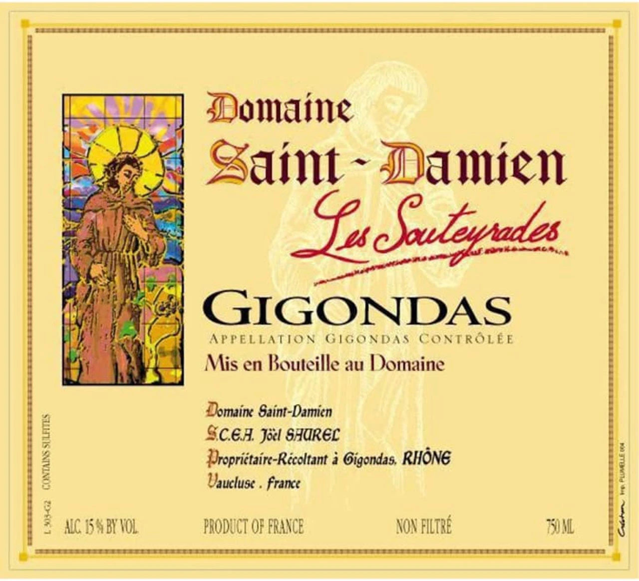 2023 Domaine Saint Damien Gigondas Souteyrades