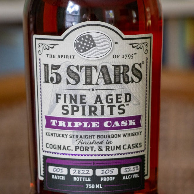 15 Stars Triple Cask Bourbon