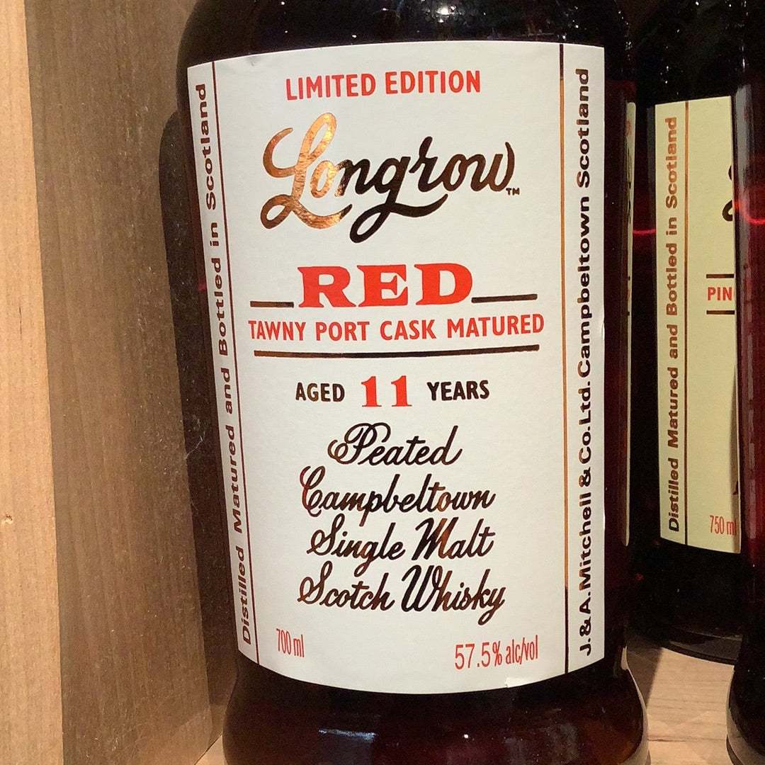 Longrow Red Tawny Port 11yr Cask 57.5%