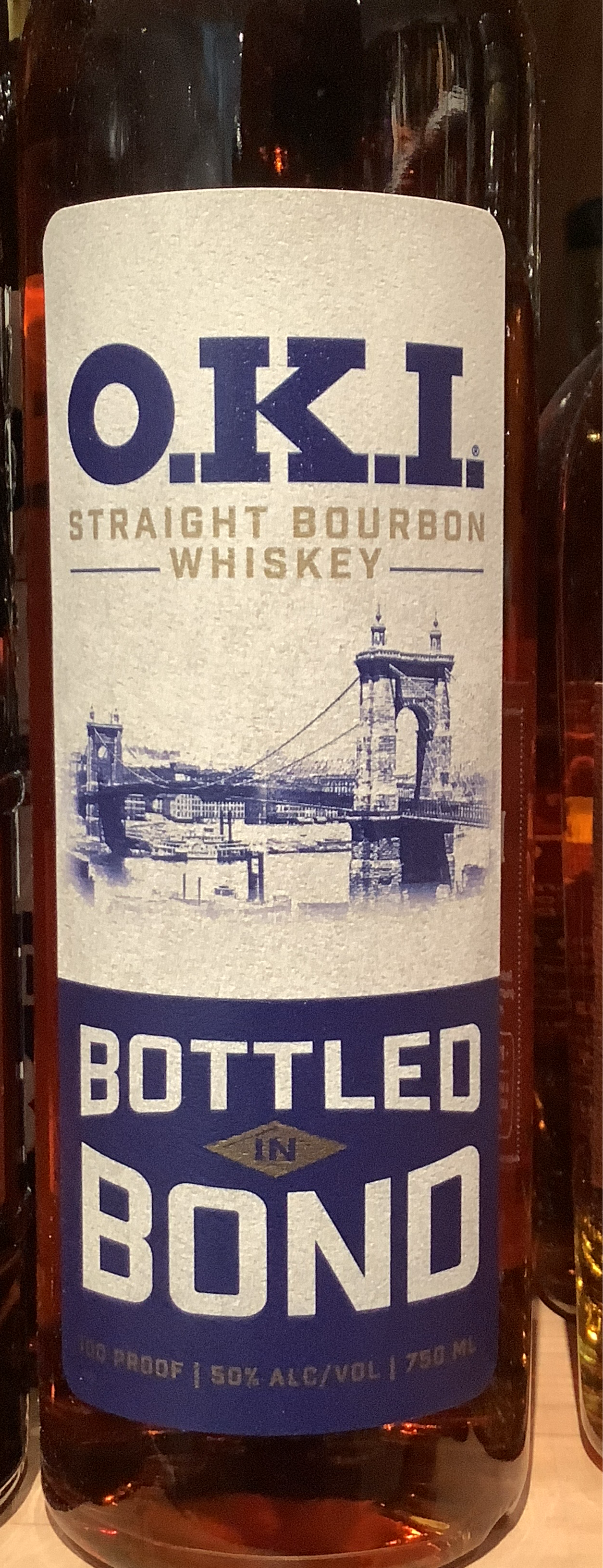 OKI Bourbon Bottled in Bond