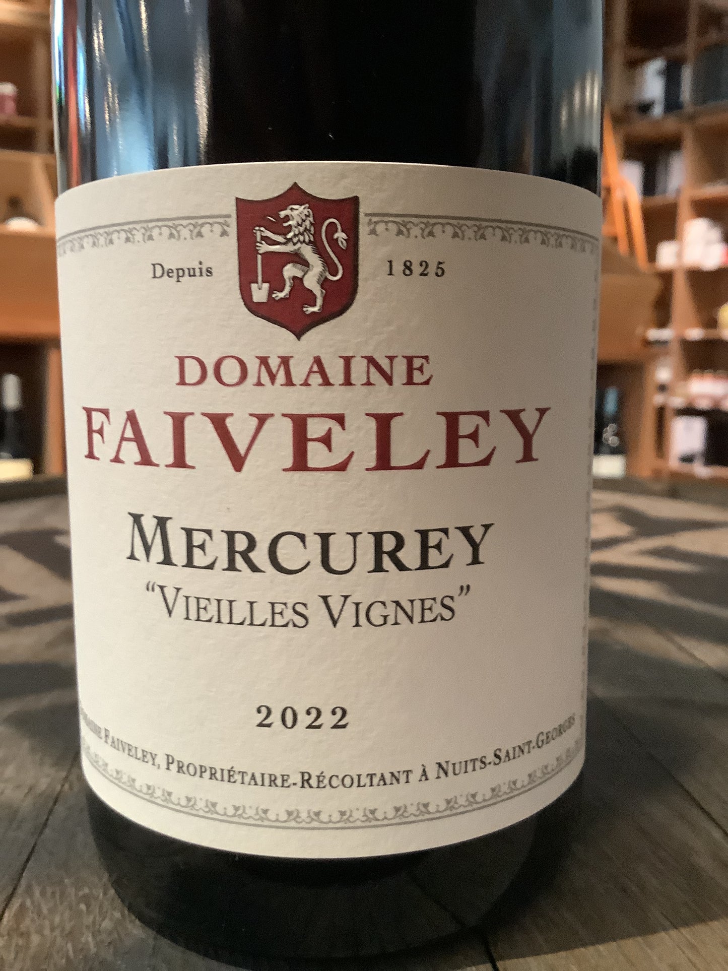 2022 Faiveley Mercurey VV Rouge