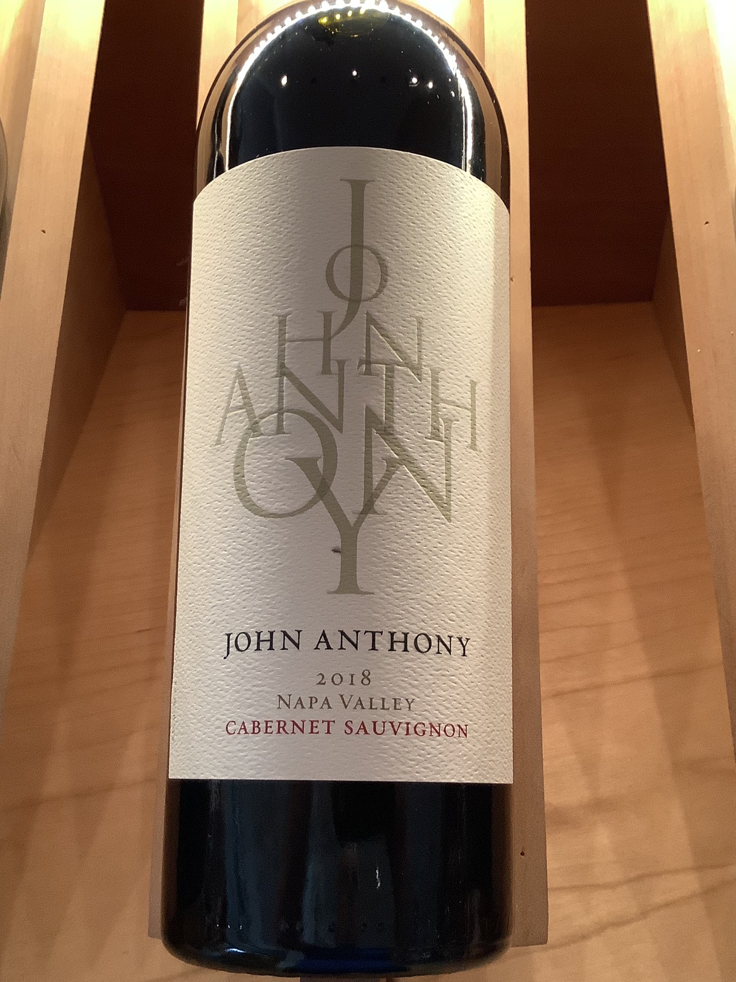 18 John Anthony Napa Cab