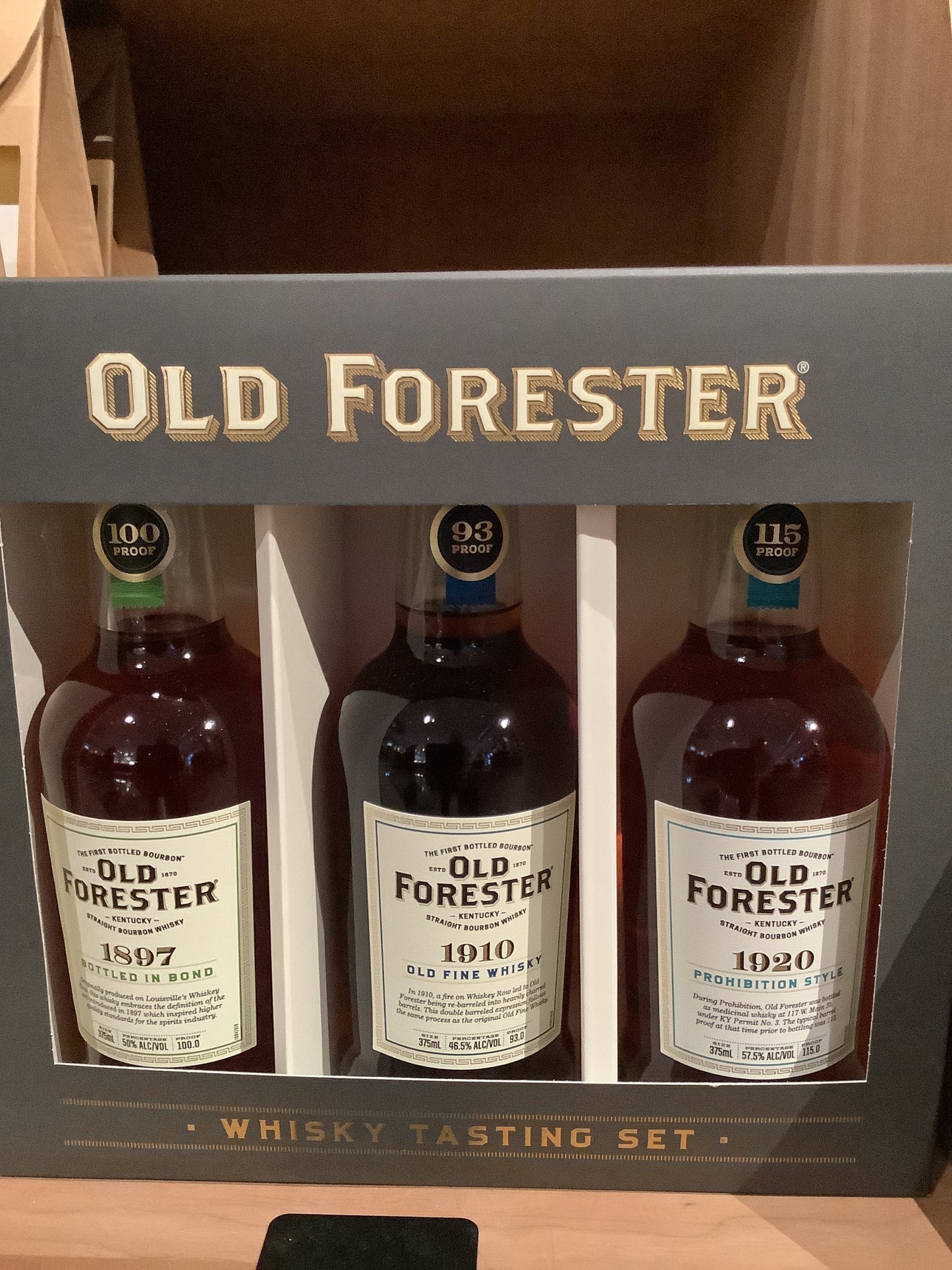 Old Forester 375ml Gift Set