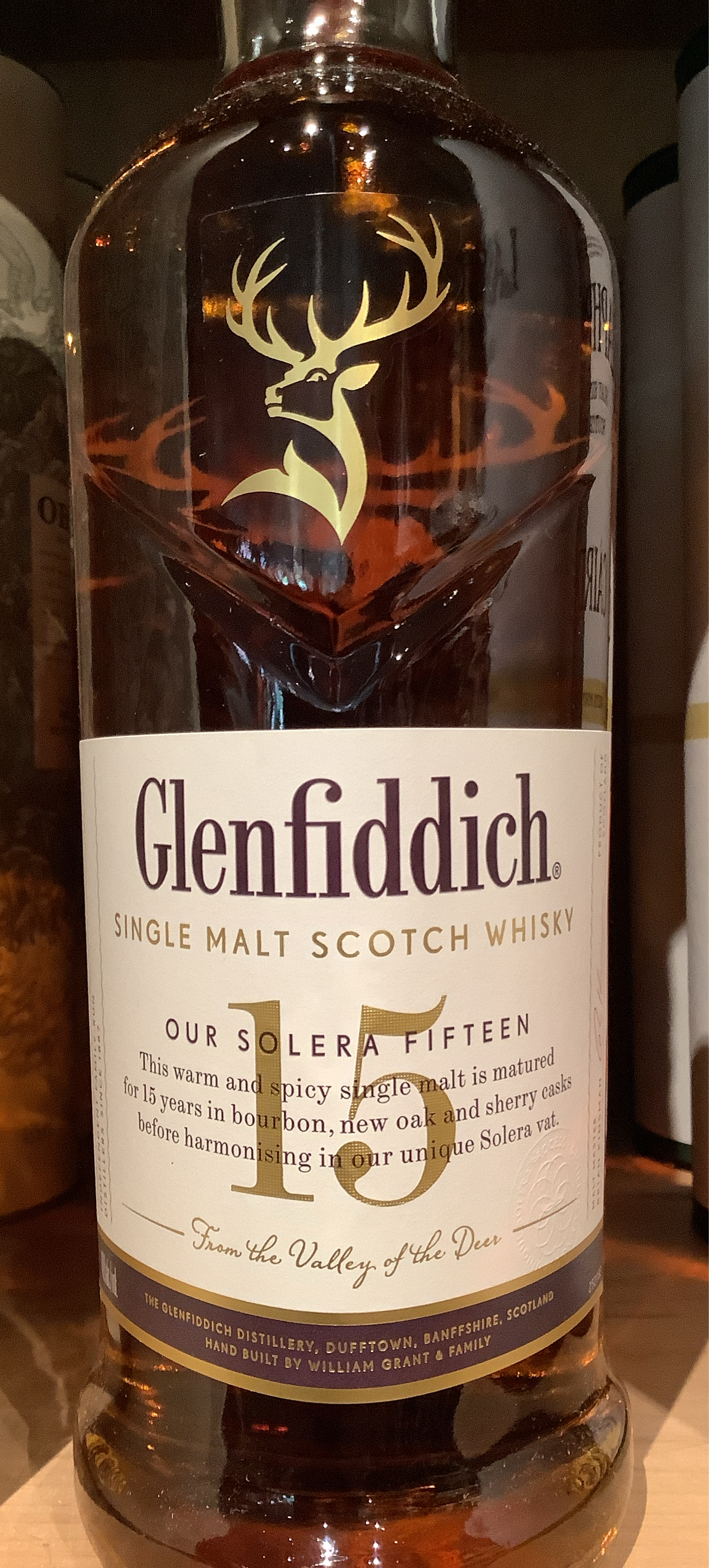 Glenfiddich 15yr Solera Liter