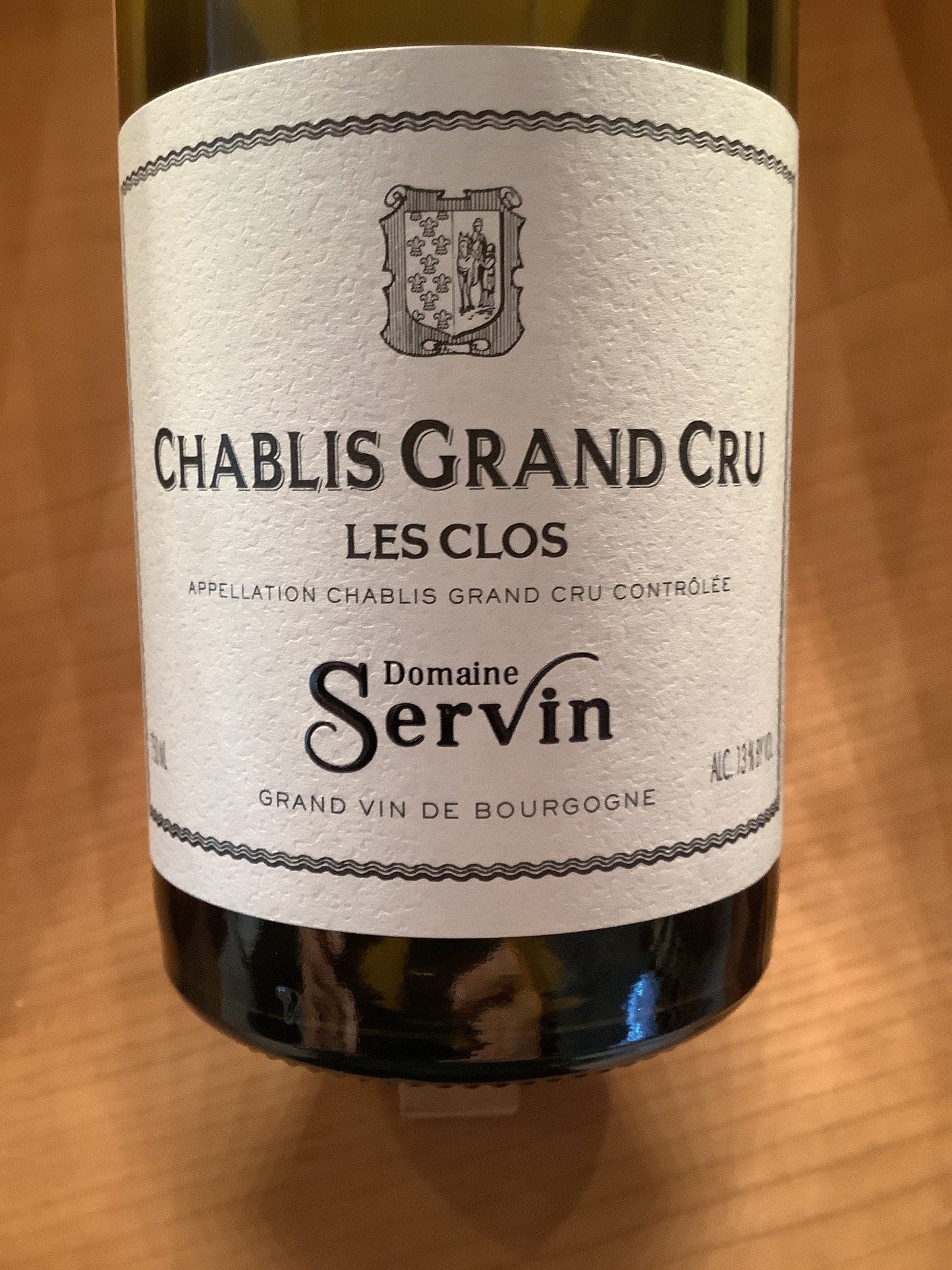 '23 Servin Chablis  Les Clos Grand Cru
