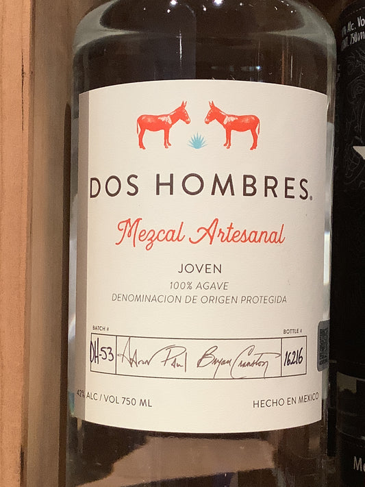 Dos Hombres Mezcal Espadin Joven