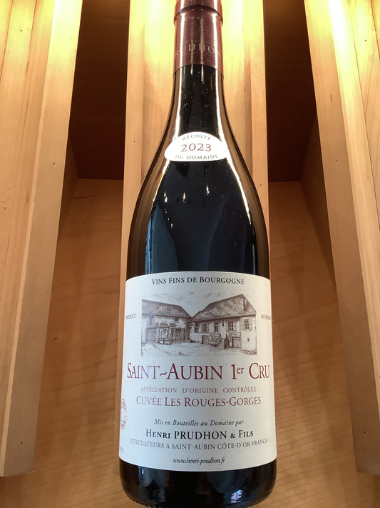 '23 Prudhon S. Aubin Rouge 1er Rouges Gorges