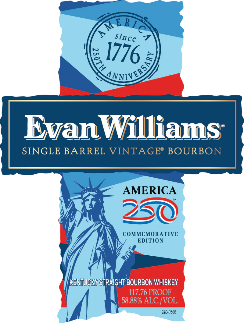 Evan Williams Single Barrel America 250th Anni