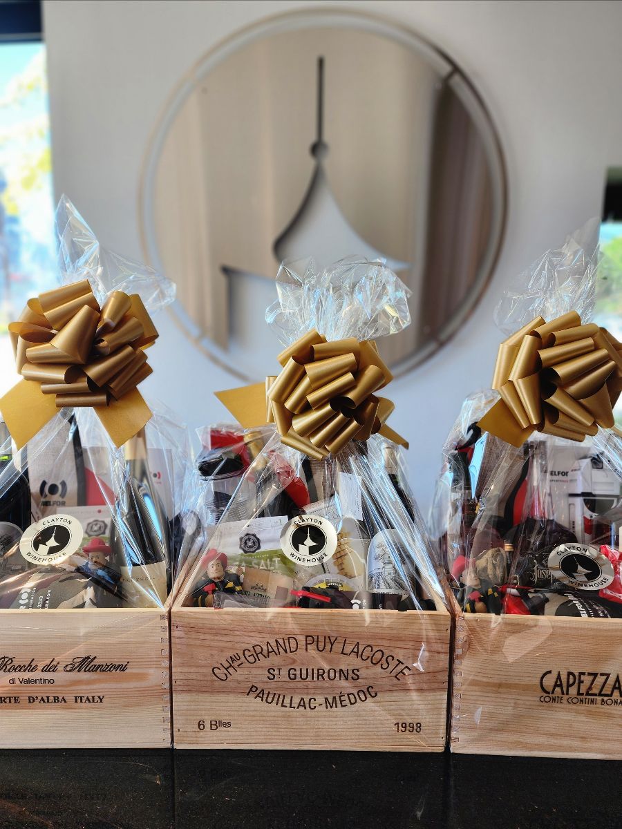 Wine & Cheese Baskets