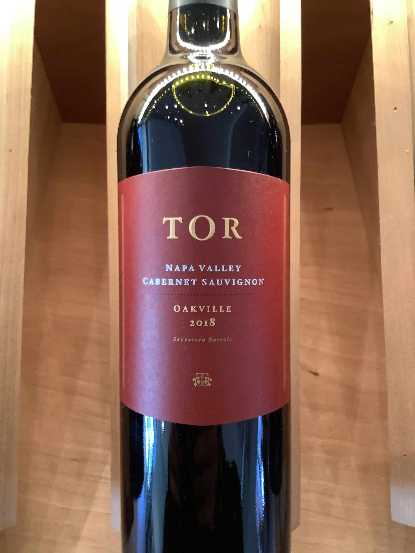 2018 Tor Oakville Cab Sauv