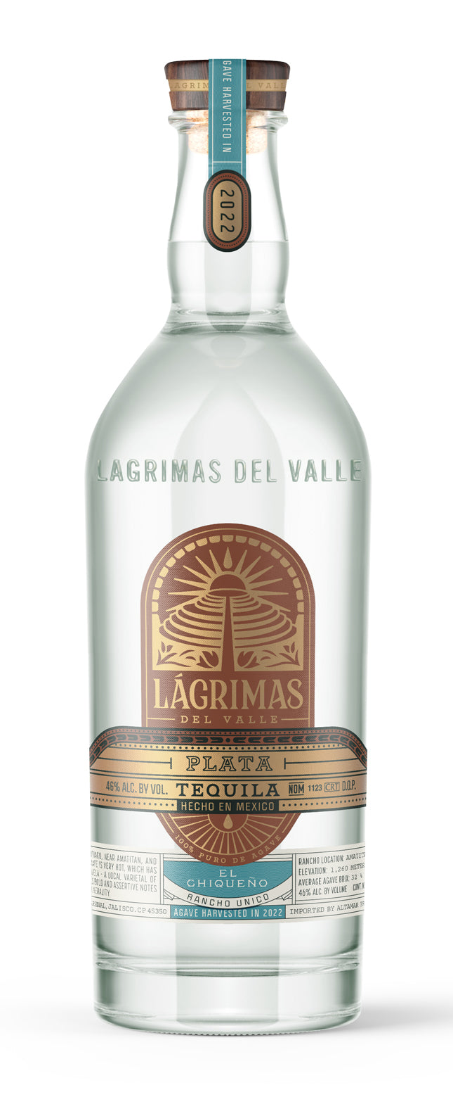 Lagrimas El Sabino Plata Tequila