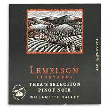 '22 Lemelson Pinot Noir Thea's